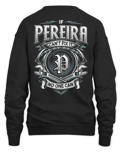 PEREIRA AP81-K4-626 - Personalized Ahmed Quote Apparel “If Ahmed Can't Fix It, No One Can” - Unisex Sweatshirt - Black
