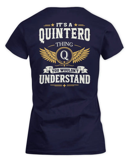 QUINTERO KT06-M008 It’s a [NAME] Thing – You Wouldn’t Understand | Personalized Vintage T-Shirt - Women's Standard T-Shirt - Navy