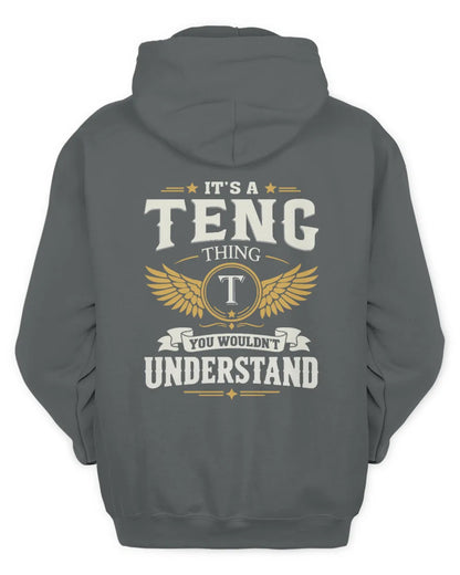 TENG KT06-M008 It’s a [NAME] Thing – You Wouldn’t Understand | Personalized Vintage T-Shirt - Unisex Hoodie - Charcoal