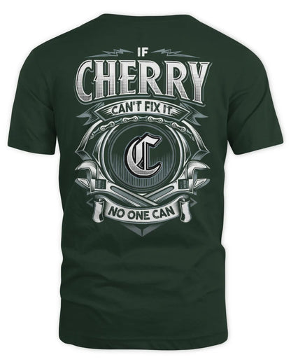 CHERRY AP81-K4-626 - Personalized Ahmed Quote Apparel “If Ahmed Can't Fix It, No One Can” - Unisex Standard T-Shirt - Forest Green