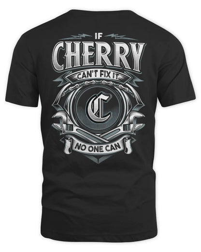 CHERRY AP81-K4-626 - Personalized Ahmed Quote Apparel “If Ahmed Can't Fix It, No One Can” - Unisex Standard T-Shirt - Black