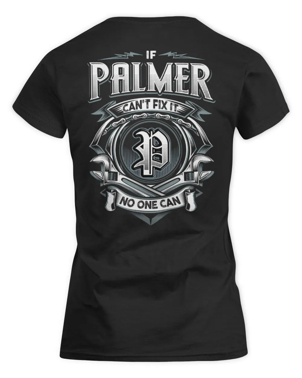 PALMER AP81-K4-626 - Personalized Ahmed Quote Apparel “If Ahmed Can't Fix It, No One Can” - Women's Standard T-Shirt - Black