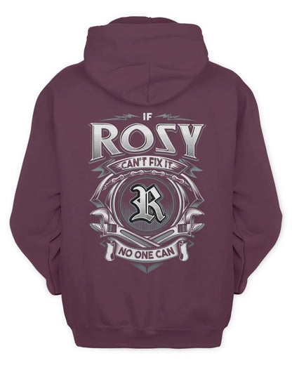 ROSY AP81-K4-626 - Personalized Ahmed Quote Apparel “If Ahmed Can't Fix It, No One Can” - Unisex Hoodie - Maroon