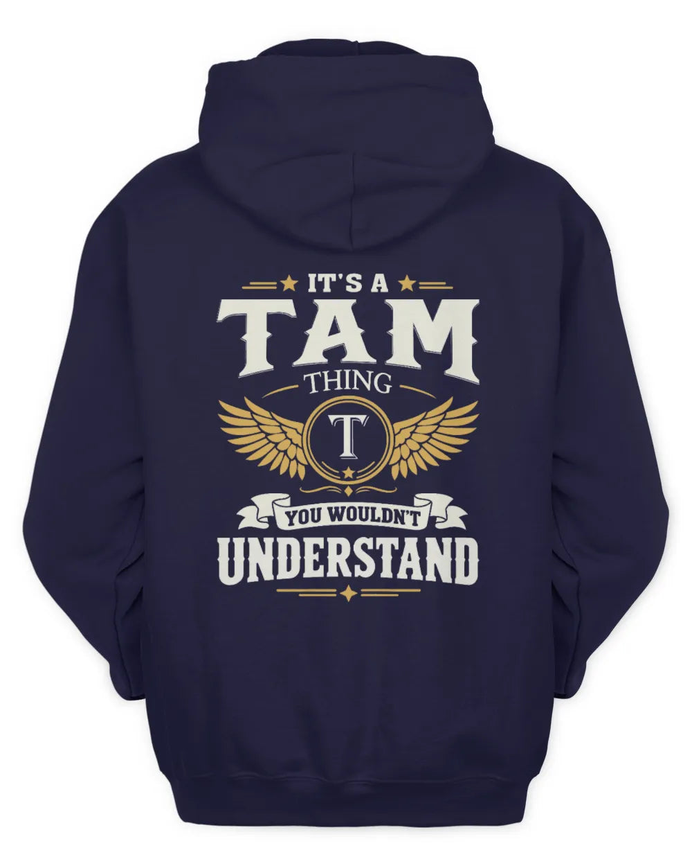TAM KT06-M008 It’s a [NAME] Thing – You Wouldn’t Understand | Personalized Vintage T-Shirt - Unisex Hoodie - Navy
