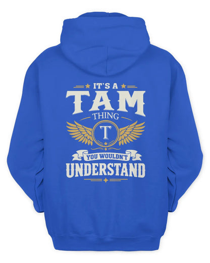 TAM KT06-M008 It’s a [NAME] Thing – You Wouldn’t Understand | Personalized Vintage T-Shirt - Unisex Hoodie - Royal