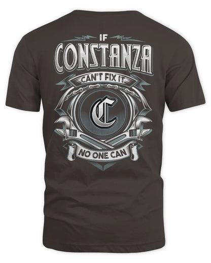 CONSTANZA AP81-K4-626 - Personalized Ahmed Quote Apparel “If Ahmed Can't Fix It, No One Can” - Unisex Standard T-Shirt - Dark Chocolate