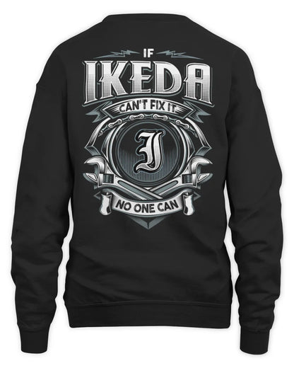 IKEDA AP81-K4-626 - Personalized Ahmed Quote Apparel “If Ahmed Can't Fix It, No One Can” - Unisex Sweatshirt - Black