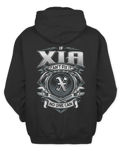 XIA AP81-K4-626 - Personalized Ahmed Quote Apparel “If Ahmed Can't Fix It, No One Can” - Unisex Hoodie - Black
