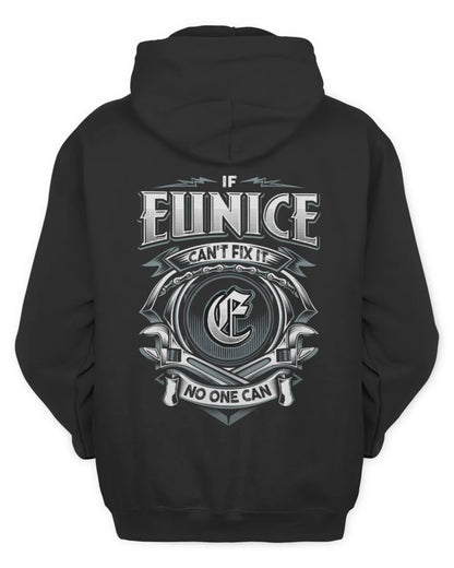 EUNICE AP81-K4-626 - Personalized Ahmed Quote Apparel “If Ahmed Can't Fix It, No One Can” - Unisex Hoodie - Black