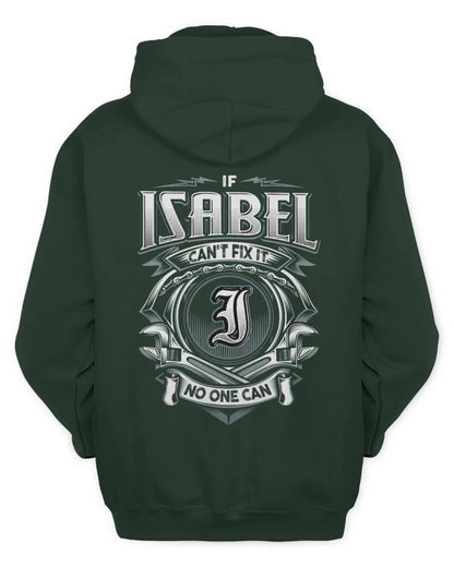 ISABEL AP81-K4-626 - Personalized Ahmed Quote Apparel “If Ahmed Can't Fix It, No One Can” - Unisex Hoodie - Forest Green