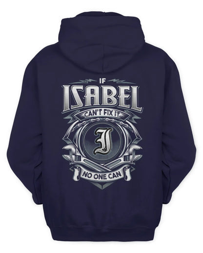 ISABEL AP81-K4-626 - Personalized Ahmed Quote Apparel “If Ahmed Can't Fix It, No One Can” - Unisex Hoodie - Navy