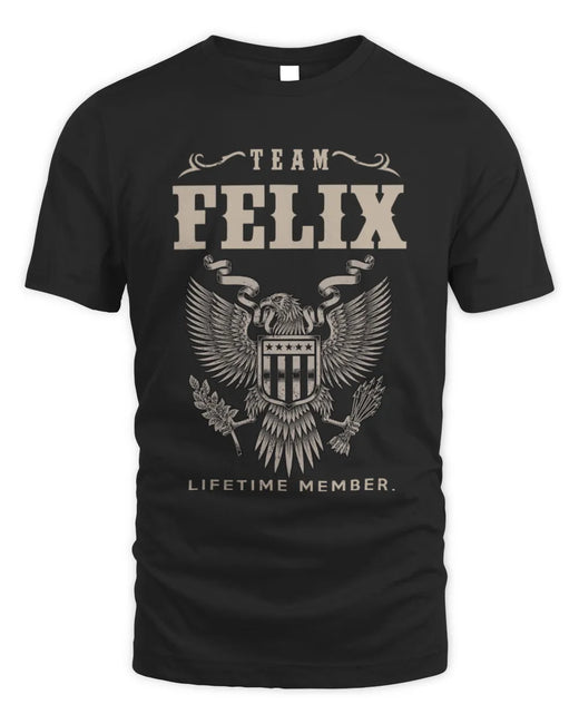 FELIX TP06-K82 – Personalized Classic Style Apparel “Team NAME Lifetime Member”