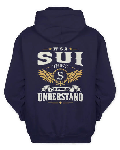 SUI KT06-M008 It’s a [NAME] Thing – You Wouldn’t Understand | Personalized Vintage T-Shirt - Unisex Hoodie - Navy
