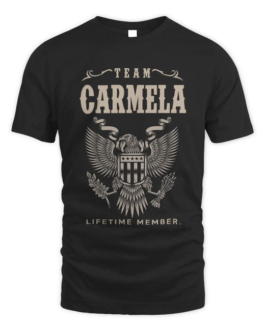 CARMELA TP06-K82 – Personalized Classic Style Apparel “Team NAME Lifetime Member”