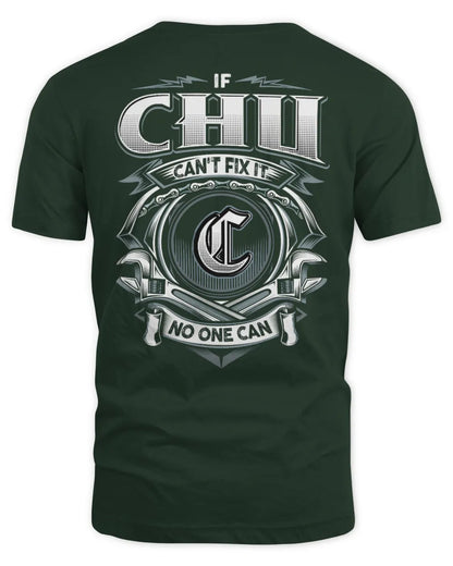 CHU AP81-K4-626 - Personalized Ahmed Quote Apparel “If Ahmed Can't Fix It, No One Can” - Unisex Standard T-Shirt - Forest Green