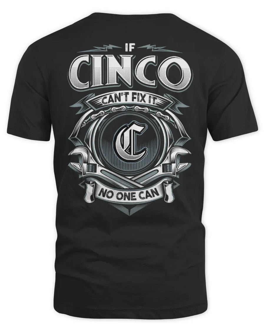 CINCO AP81-K4-626 - Personalized Ahmed Quote Apparel “If Ahmed Can't Fix It, No One Can”
