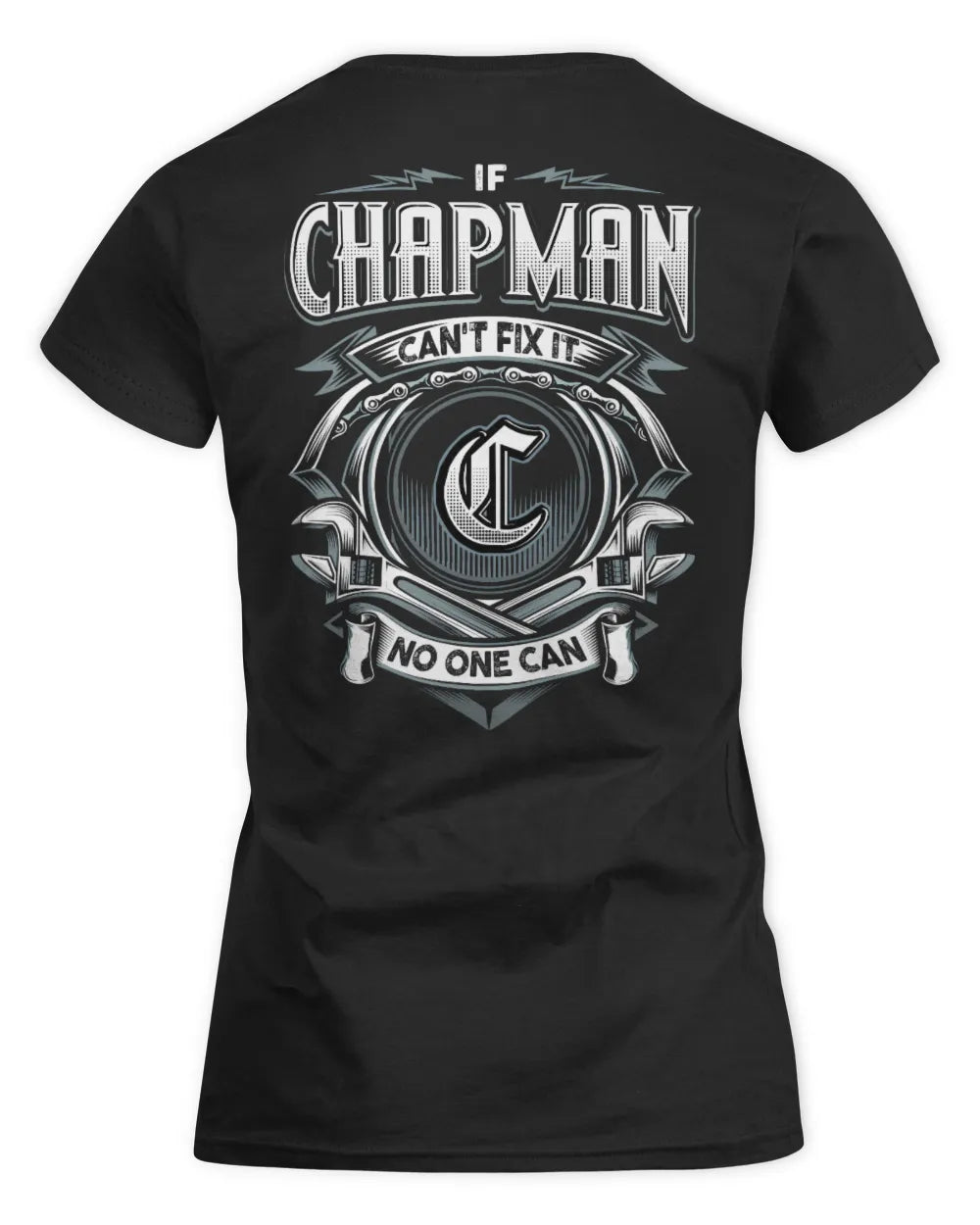 CHAPMAN AP81-K4-626 - Personalized Ahmed Quote Apparel “If Ahmed Can't Fix It, No One Can” - Women's Standard T-Shirt - Black