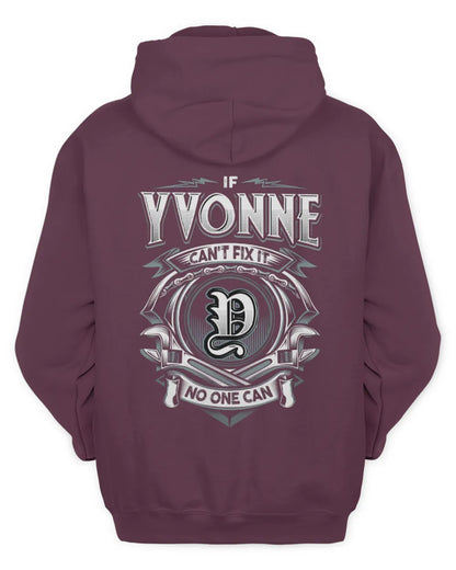 YVONNE AP81-K4-626 - Personalized Ahmed Quote Apparel “If Ahmed Can't Fix It, No One Can” - Unisex Hoodie - Maroon