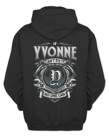 YVONNE AP81-K4-626 - Personalized Ahmed Quote Apparel “If Ahmed Can't Fix It, No One Can” - Unisex Hoodie - Black