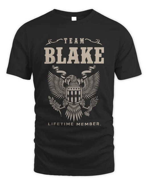 BLAKE TP06-K82 – Personalized Classic Style Apparel “Team NAME Lifetime Member”