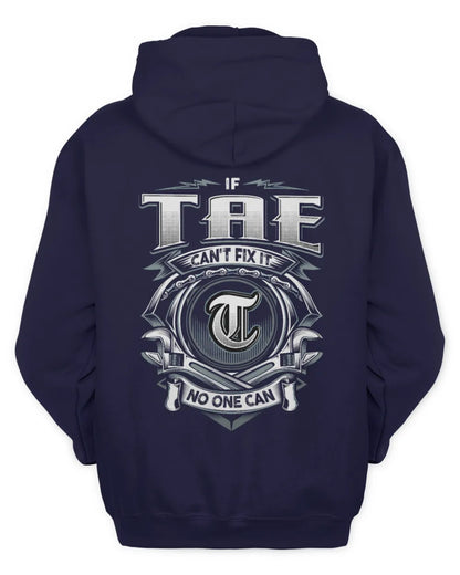 TAE AP81-K4-626 - Personalized Ahmed Quote Apparel “If Ahmed Can't Fix It, No One Can” - Unisex Hoodie - Navy