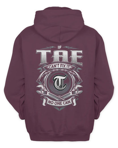 TAE AP81-K4-626 - Personalized Ahmed Quote Apparel “If Ahmed Can't Fix It, No One Can” - Unisex Hoodie - Maroon