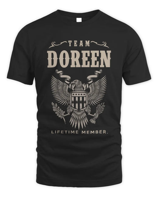 DOREEN TP06-K82 – Personalized Classic Style Apparel “Team NAME Lifetime Member”