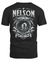 NELSON AP81-K4-626 - Personalized Ahmed Quote Apparel “If Ahmed Can't Fix It, No One Can” - Unisex Standard T-Shirt - Black