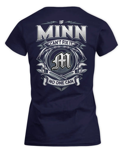 MINN AP81-K4-626 - Personalized Ahmed Quote Apparel “If Ahmed Can't Fix It, No One Can” - Women's Standard T-Shirt - Navy