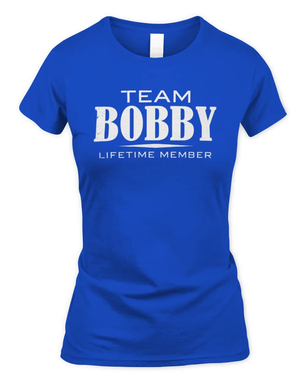 BOBBY BL62-K4-128 - Personalized “Team NAME Lifetime Member” - Women's Standard T-Shirt - Royal
