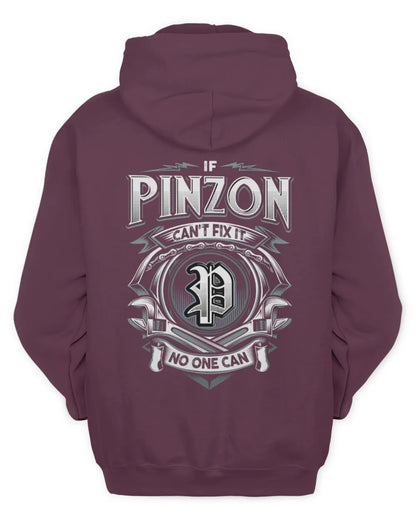 PINZON AP81-K4-626 - Personalized Ahmed Quote Apparel “If Ahmed Can't Fix It, No One Can” - Unisex Hoodie - Maroon