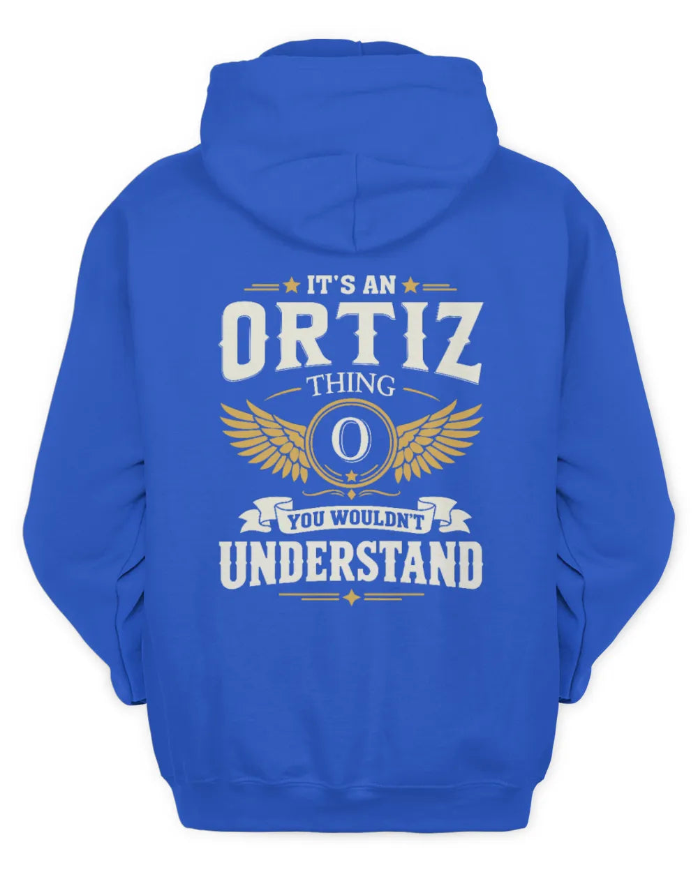ORTIZ KT06-M008 It’s a [NAME] Thing – You Wouldn’t Understand | Personalized Vintage T-Shirt - Unisex Hoodie - Royal