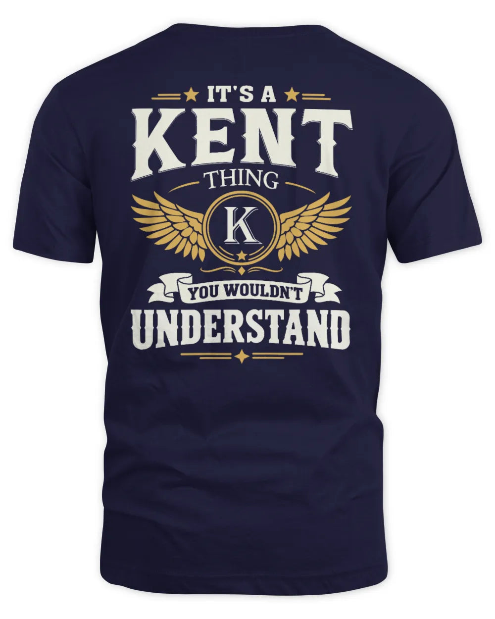 KENT KT06-M008 It’s a [NAME] Thing – You Wouldn’t Understand | Personalized Vintage T-Shirt - Unisex Standard T-Shirt - Navy