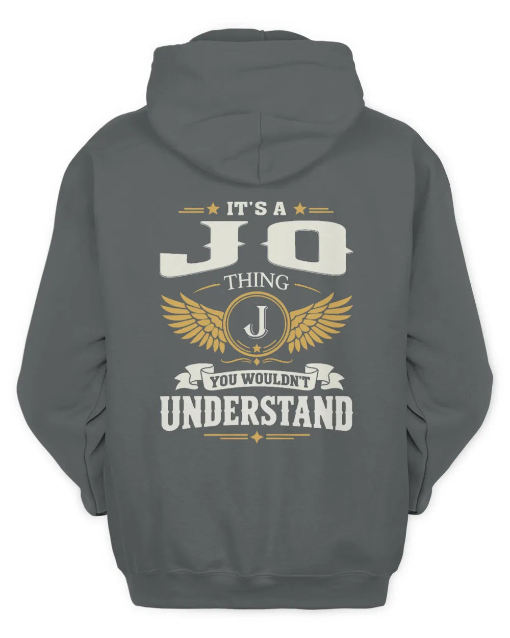 JO KT06-M008 It’s a [NAME] Thing – You Wouldn’t Understand | Personalized Vintage T-Shirt - Unisex Hoodie - Charcoal