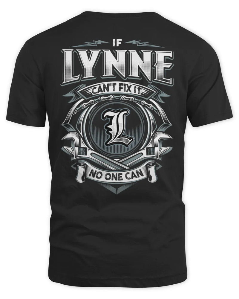 LYNNE AP81-K4-626 - Personalized Ahmed Quote Apparel “If Ahmed Can't Fix It, No One Can” - Unisex Standard T-Shirt - Black