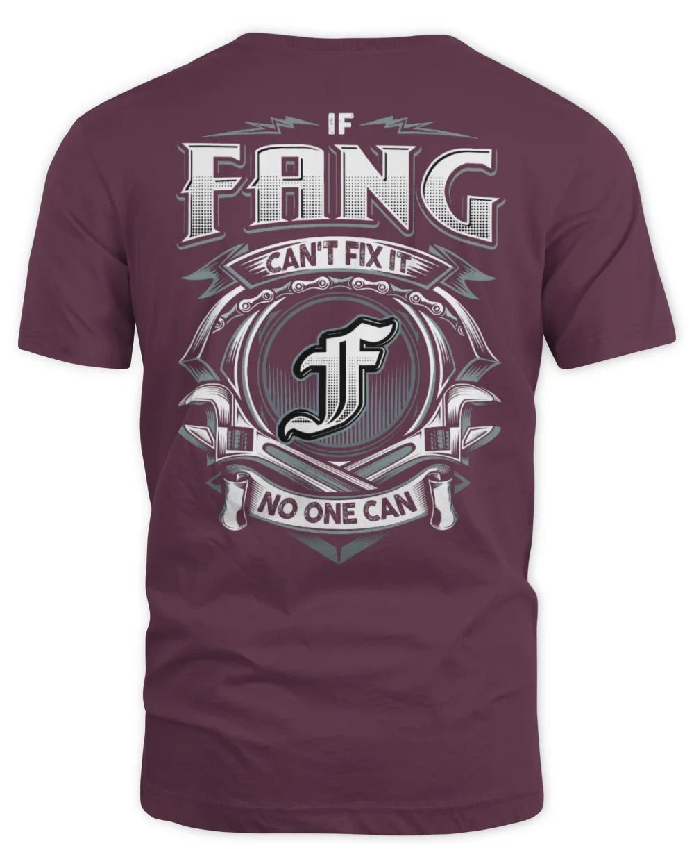 FANG AP81-K4-626 - Personalized Ahmed Quote Apparel “If Ahmed Can't Fix It, No One Can” - Unisex Standard T-Shirt - Maroon