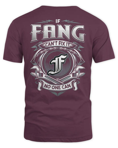 FANG AP81-K4-626 - Personalized Ahmed Quote Apparel “If Ahmed Can't Fix It, No One Can” - Unisex Standard T-Shirt - Maroon