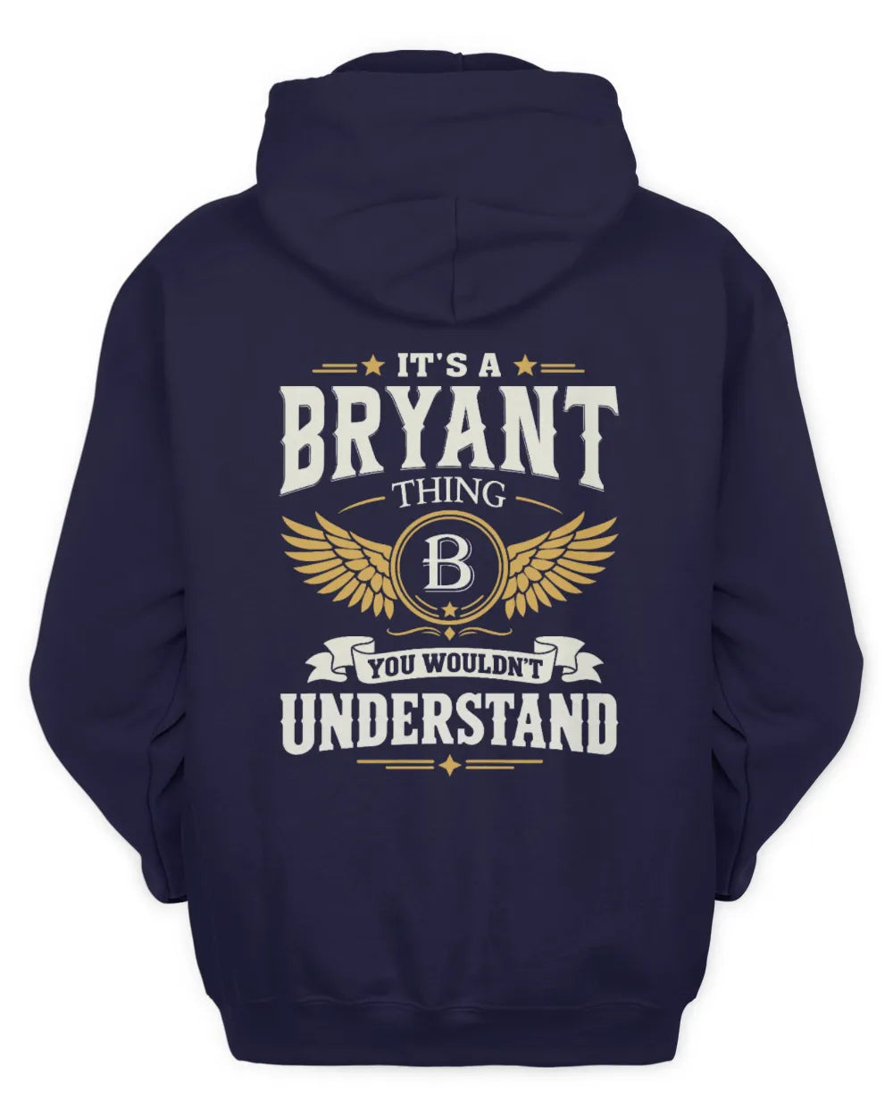 BRYANT KT06-M008 It’s a [NAME] Thing – You Wouldn’t Understand | Personalized Vintage T-Shirt - Unisex Hoodie - Navy