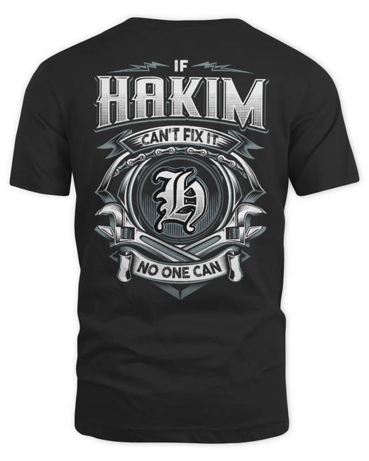 HAKIM AP81-K4-626 - Personalized Ahmed Quote Apparel “If Ahmed Can't Fix It, No One Can”