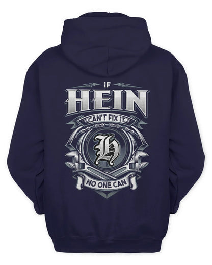HEIN AP81-K4-626 - Personalized Ahmed Quote Apparel “If Ahmed Can't Fix It, No One Can” - Unisex Hoodie - Navy