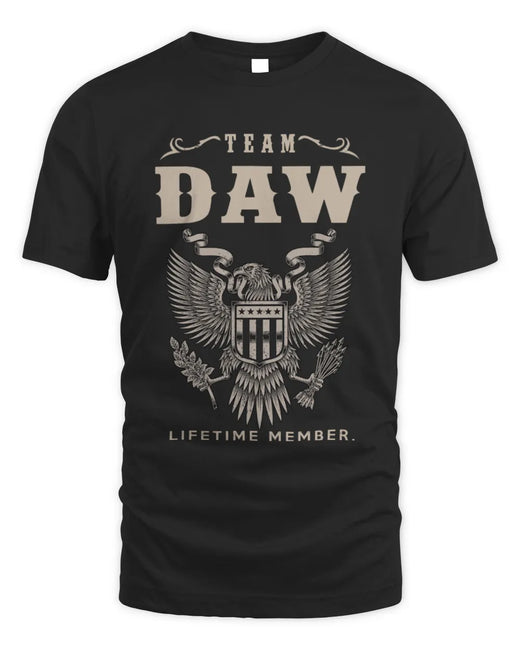 DAW TP06-K82 – Personalized Classic Style Apparel “Team NAME Lifetime Member”