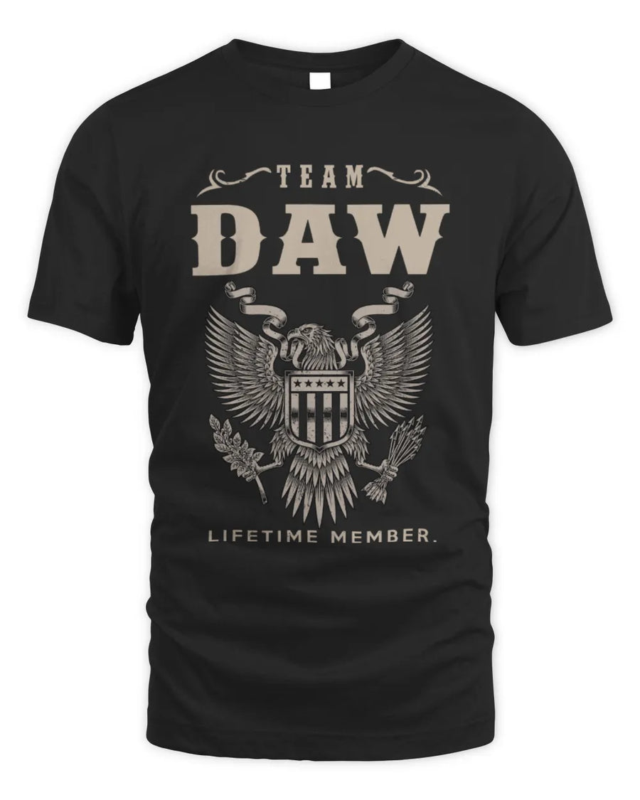 DAW TP06-K82 – Personalized Classic Style Apparel “Team NAME Lifetime Member”