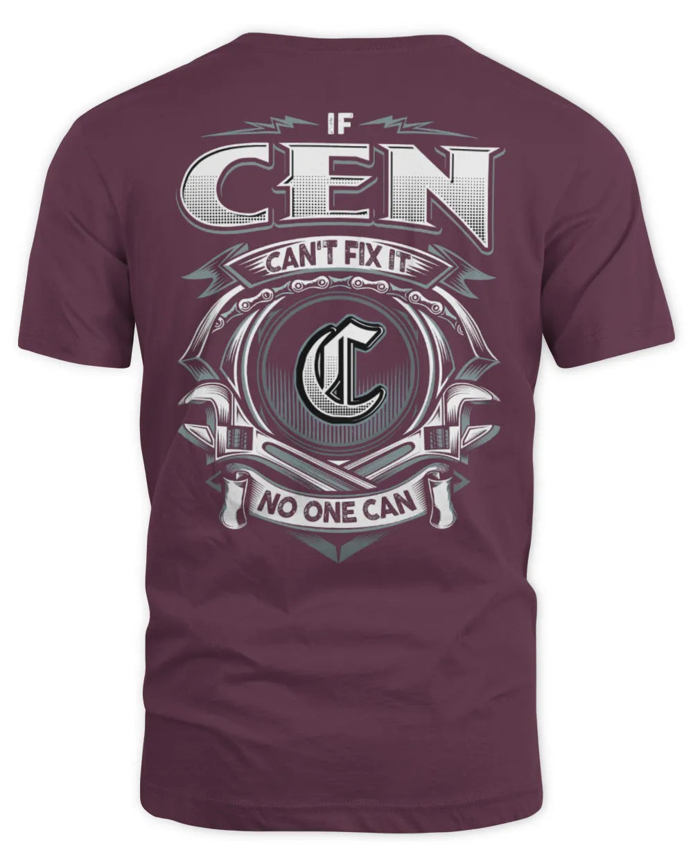 CEN AP81-K4-626 - Personalized Ahmed Quote Apparel “If Ahmed Can't Fix It, No One Can” - Unisex Standard T-Shirt - Maroon
