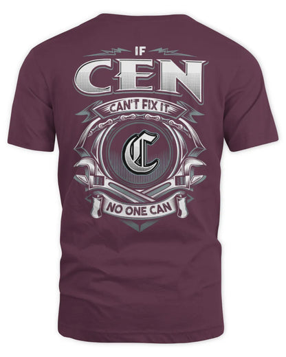 CEN AP81-K4-626 - Personalized Ahmed Quote Apparel “If Ahmed Can't Fix It, No One Can” - Unisex Standard T-Shirt - Maroon