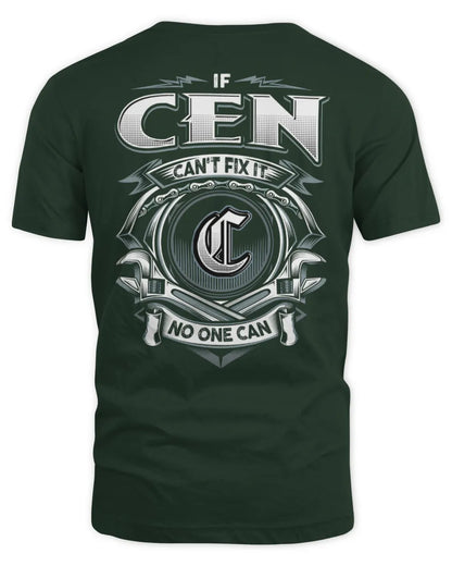 CEN AP81-K4-626 - Personalized Ahmed Quote Apparel “If Ahmed Can't Fix It, No One Can” - Unisex Standard T-Shirt - Forest Green