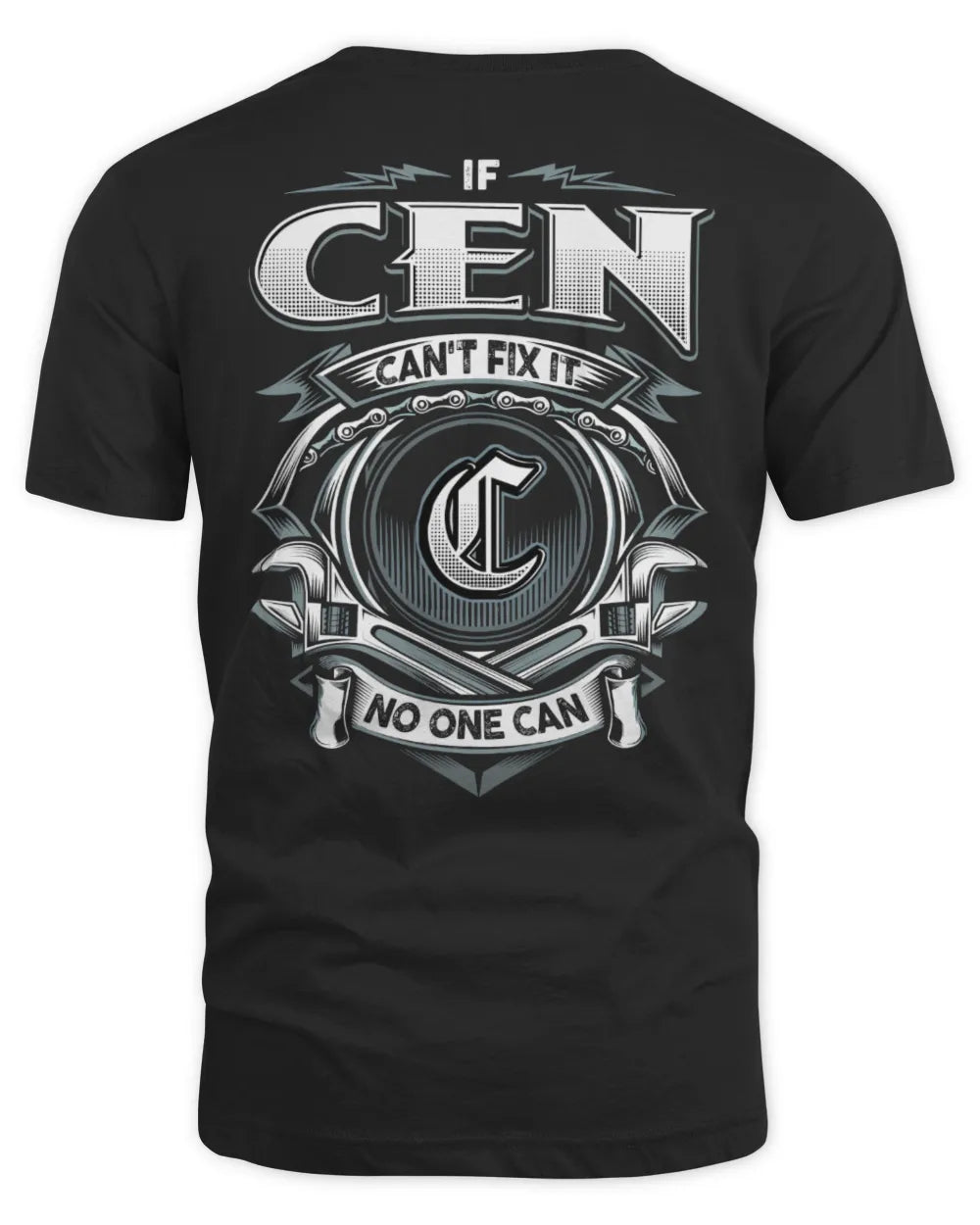 CEN AP81-K4-626 - Personalized Ahmed Quote Apparel “If Ahmed Can't Fix It, No One Can” - Unisex Standard T-Shirt - Black