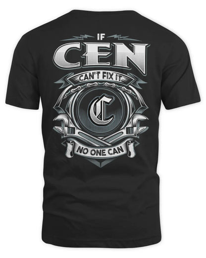 CEN AP81-K4-626 - Personalized Ahmed Quote Apparel “If Ahmed Can't Fix It, No One Can” - Unisex Standard T-Shirt - Black