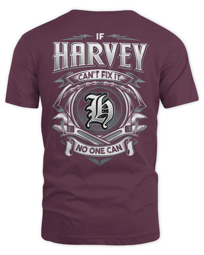 HARVEY AP81-K4-626 - Personalized Ahmed Quote Apparel “If Ahmed Can't Fix It, No One Can” - Unisex Standard T-Shirt - Maroon