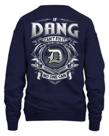 DANG AP81-K4-626 - Personalized Ahmed Quote Apparel “If Ahmed Can't Fix It, No One Can” - Unisex Sweatshirt - Navy