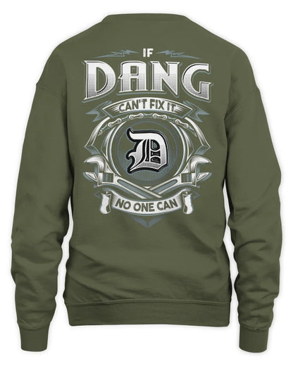 DANG AP81-K4-626 - Personalized Ahmed Quote Apparel “If Ahmed Can't Fix It, No One Can” - Unisex Sweatshirt - Military Green